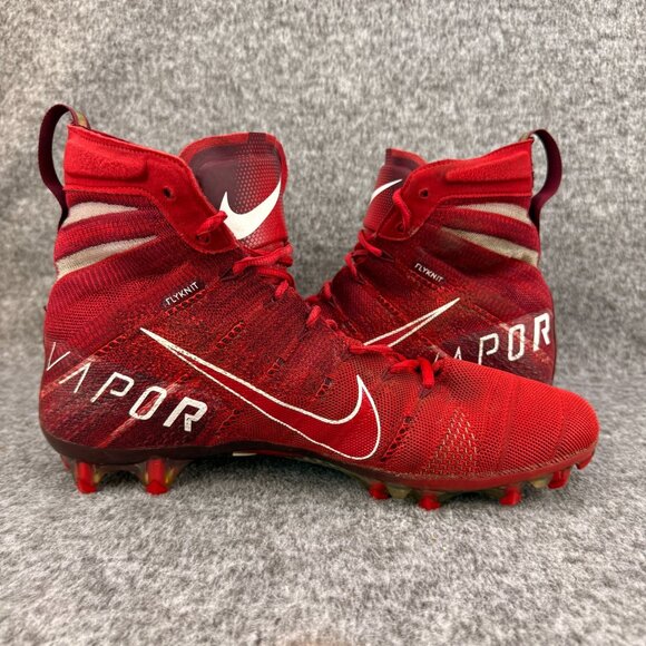 Nike Mens 12 Vapor Untouchable 3 Elite Cleats University Red Football AH7408-600 - Picture 10 of 13